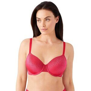 #731 Wacoal Back Appeal Contour Bra, Fire Engine Red